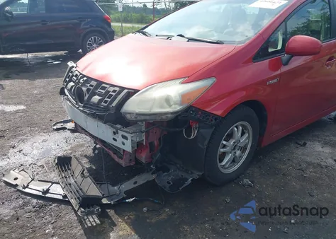 2011 Toyota Prius Three из США, поврежденный, VIN JTDKN3DU8B1453059